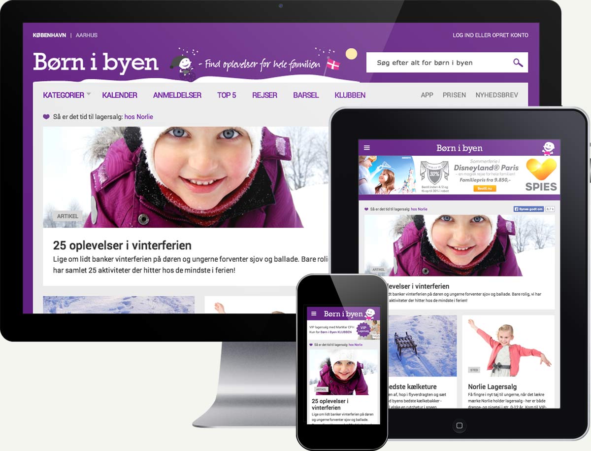 Skærmbillede fra Børn i byen